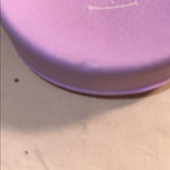 NWT INC open toe fluffy purple slippers US7/8 - Picture 4 of 4